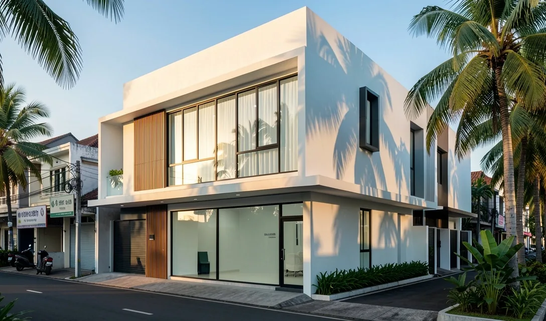 Nutrisipria office building exterior in Medan